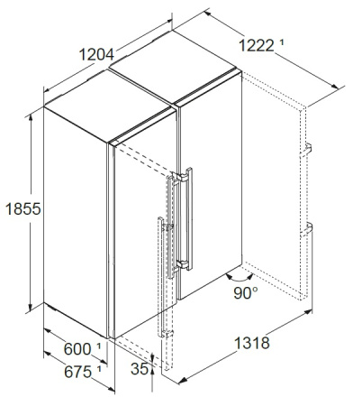 Комбинация Side-by-Side (SRsdd 5230+SFNsdd 5237) XRFsd 5230-22 001
