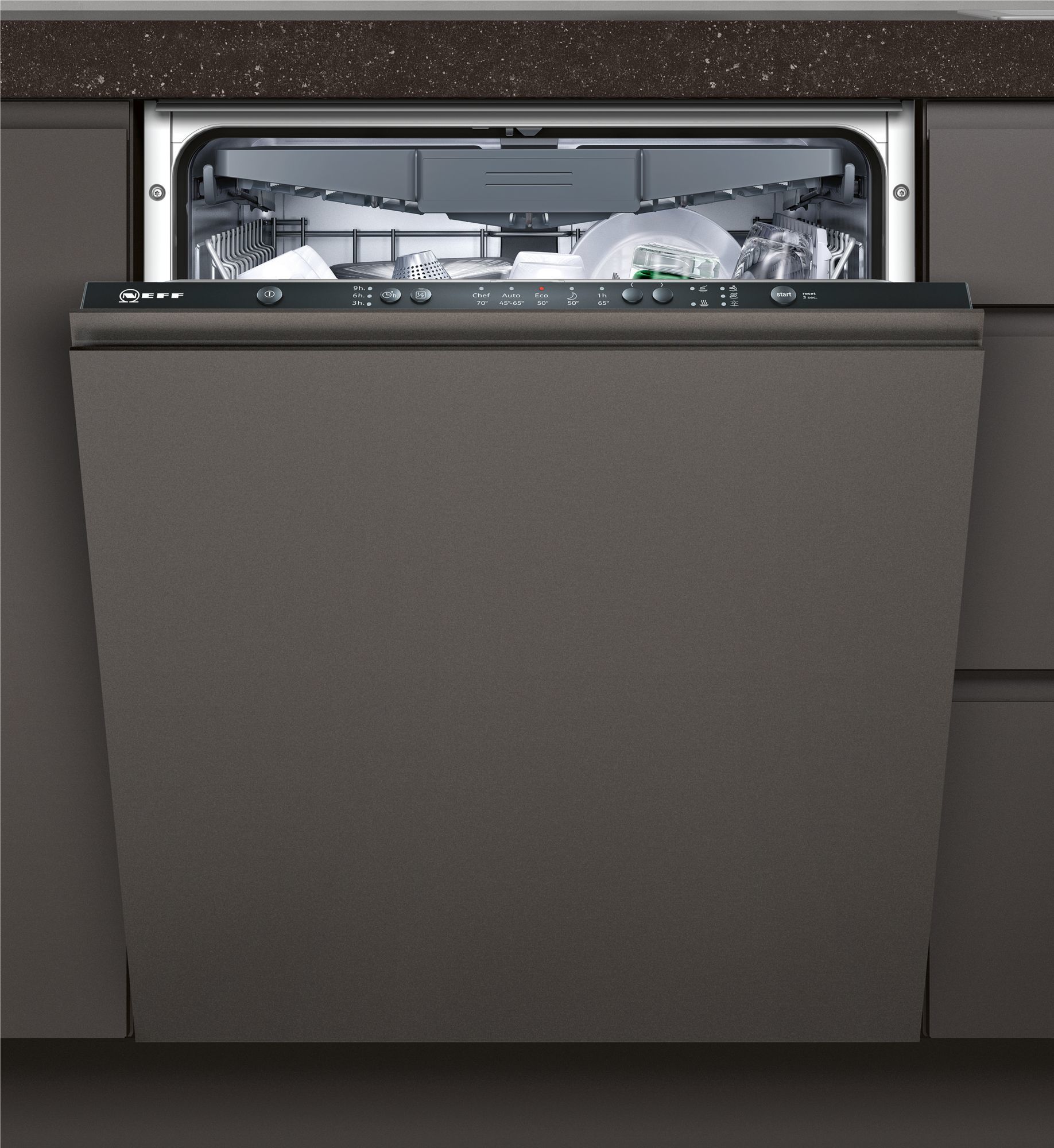Полн. интегрирован. посудом. машина S511F50X1R Neff