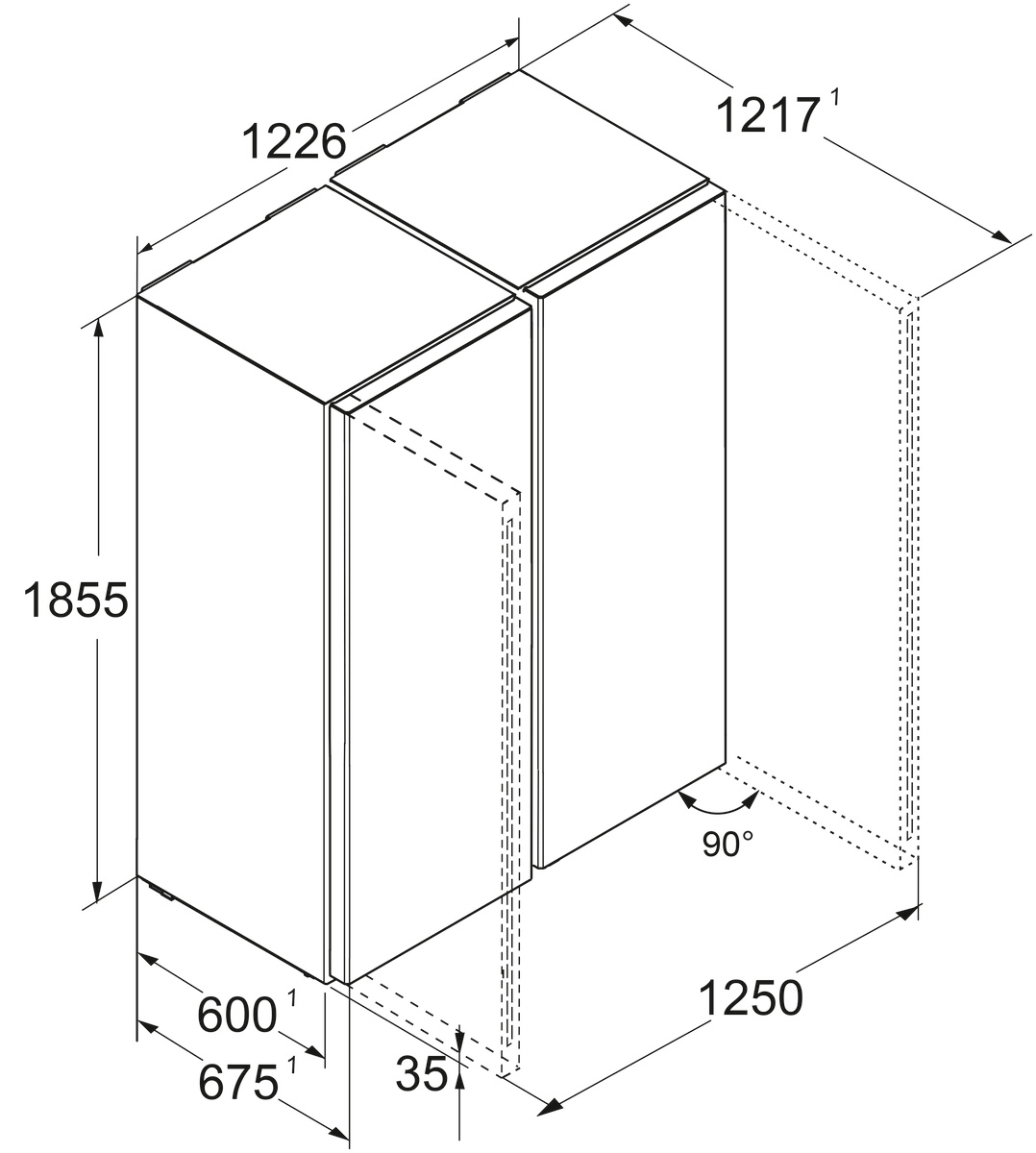 Комбинация Side-by-Side (SRsfd 5220+SFNsfd 5247) XRFsf 5240-22 001