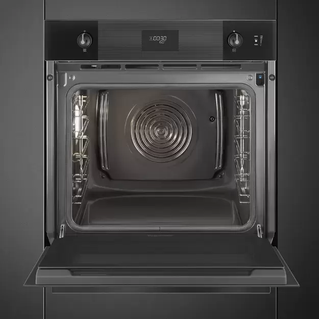 SMEG SOP6101S2B3 Многофункциональный духовой шкаф с пиролизом и пароувлажнением, 60 см, 11 функций, 
